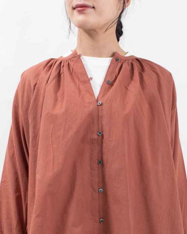 758-274 Bliss bunch ギャザーブラウス（9分袖）