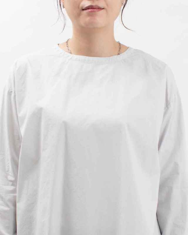 758-314 Bliss bunch 前後差裾ラウンドレイヤードシャツプルオーバー