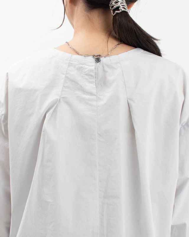 758-314 Bliss bunch 前後差裾ラウンドレイヤードシャツプルオーバー