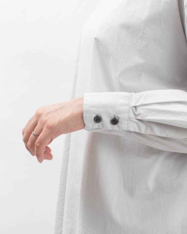 758-314 Bliss bunch 前後差裾ラウンドレイヤードシャツプルオーバー