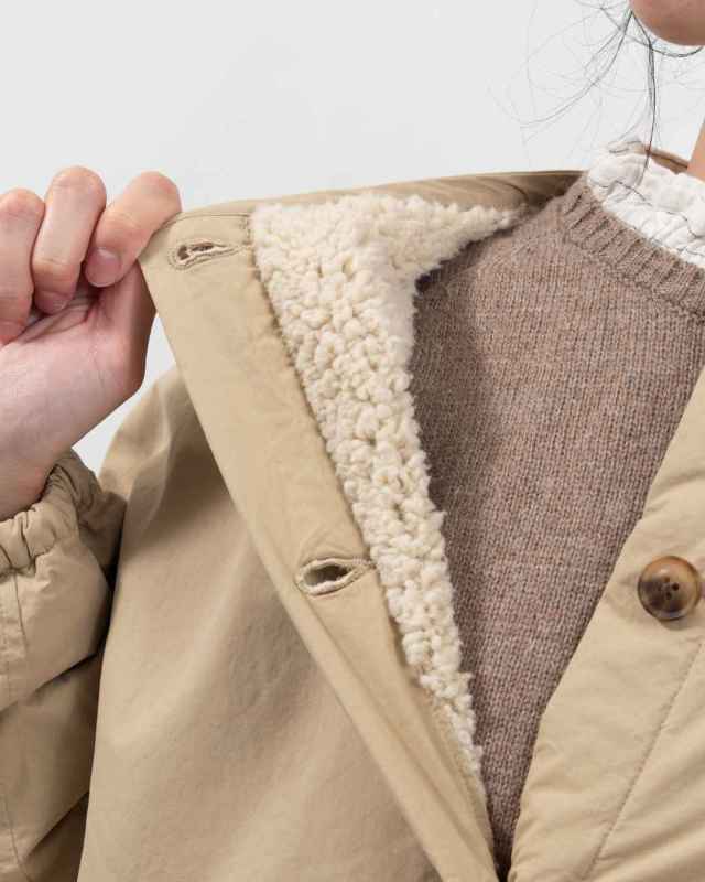 758-410 Bliss bunch ノーカラーコート