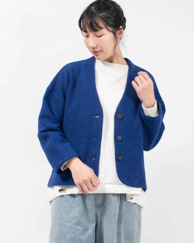 758-461 Bliss bunch ノーカラーペンギンジャケット