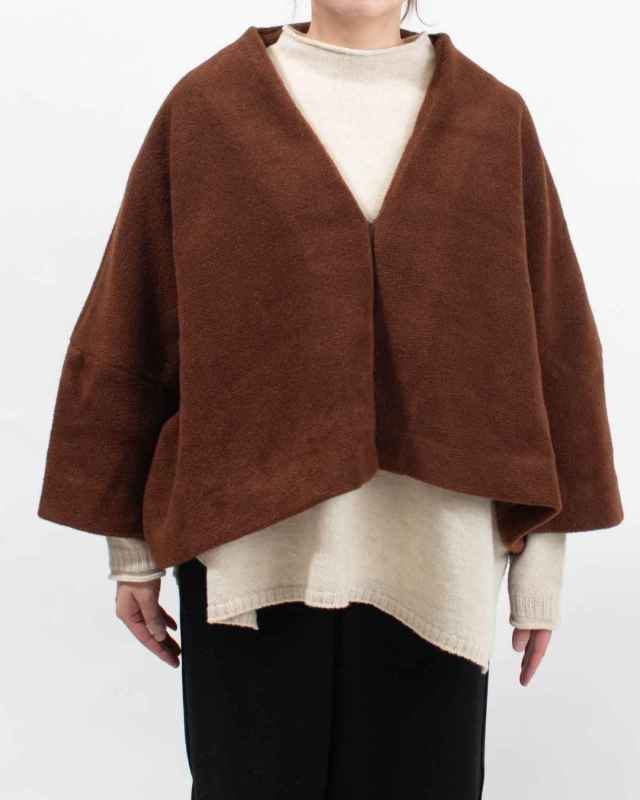 Bliss bunch 毛混BOAトッパージャケット｜ナチュラルファッション