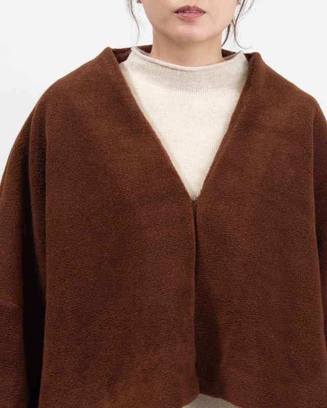 758-480  Bliss bunch 毛混BOAトッパージャケット