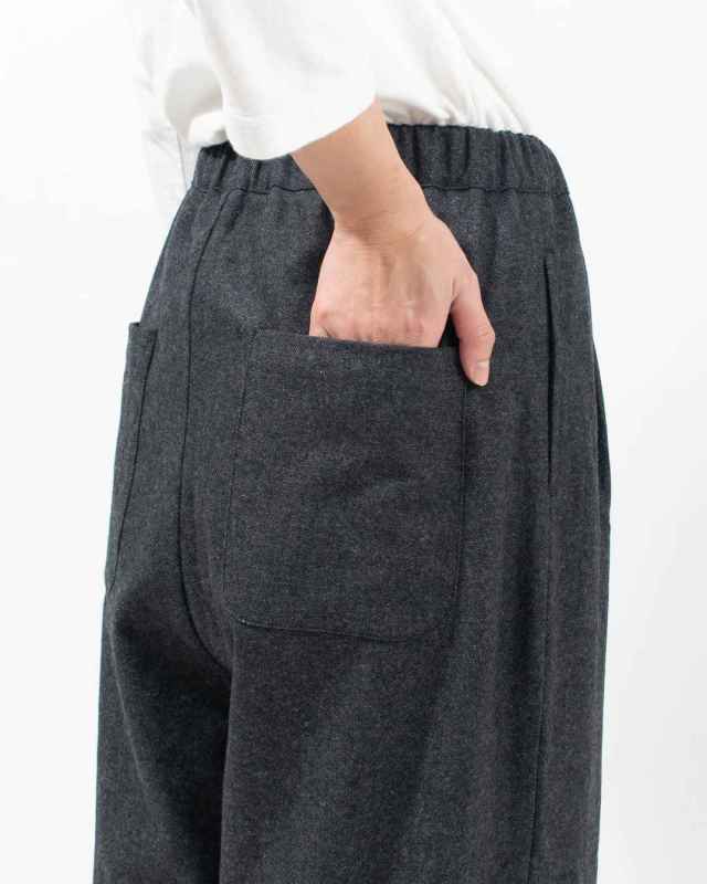 758-504 Bliss bunch タック使いワイドパンツ