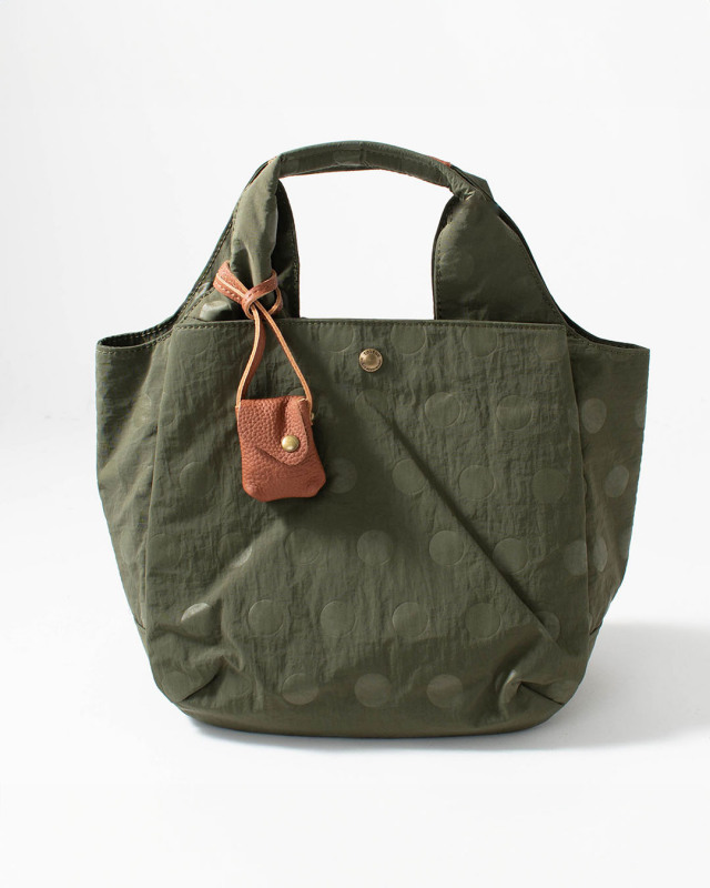 toleur ナイロンドット／カウレザートート11714