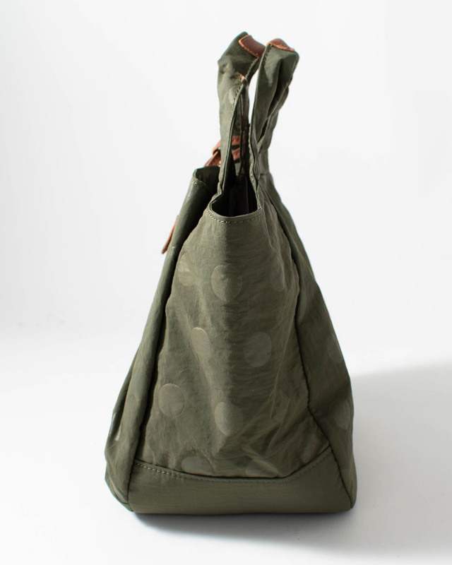 toleur ナイロンドット／カウレザートート11714