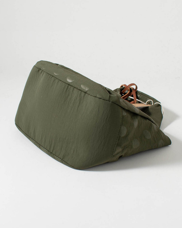 toleur ナイロンドット／カウレザートート11714