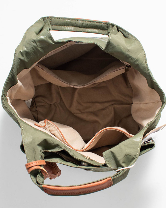 toleur ナイロンドット／カウレザートート11714