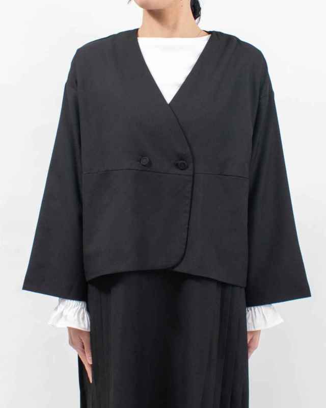 761-226 Bliss bunch アンサンブルワンピース（ジャケット+切替プリーツワンピース）