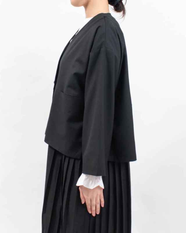 761-226 Bliss bunch アンサンブルワンピース（ジャケット+切替プリーツワンピース）