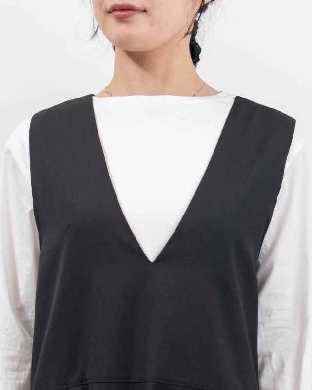 761-226 Bliss bunch アンサンブルワンピース（ジャケット+切替プリーツワンピース）