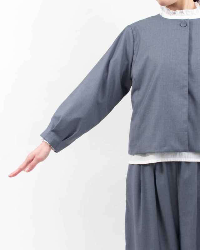 761-228 Bliss bunch バルーンスリーブジャケット