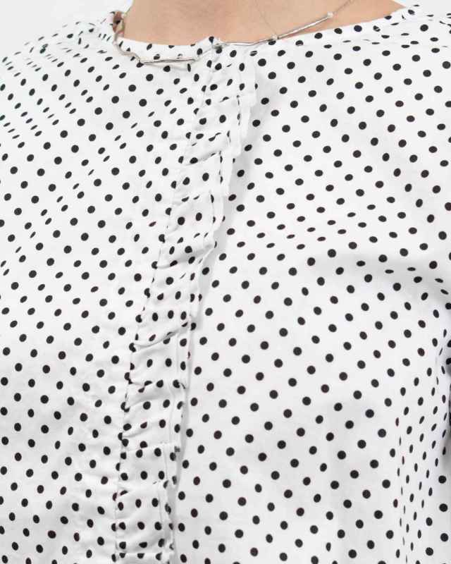 761-236 Bliss bunch フロントフリルブラウス