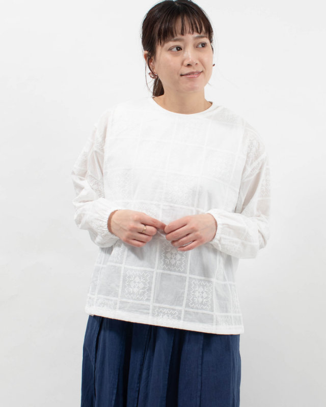 761-289  Bliss bunch 2WAYドロストブラウス