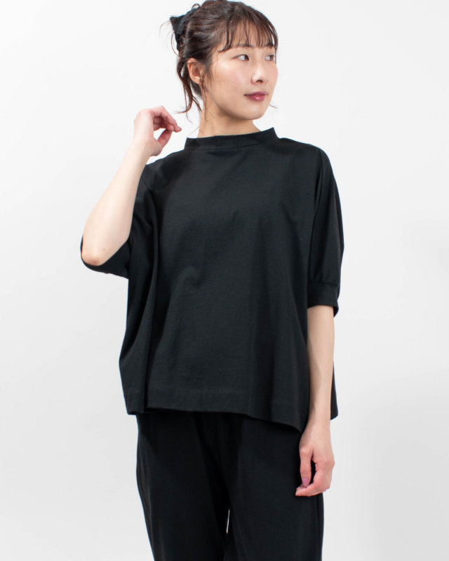 764-270 Bliss bunch モックネックドルマンワイドプルオーバー