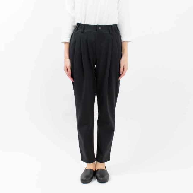 8114171　Westwood outfitters きれいめポンチのタックテーパードパンツ