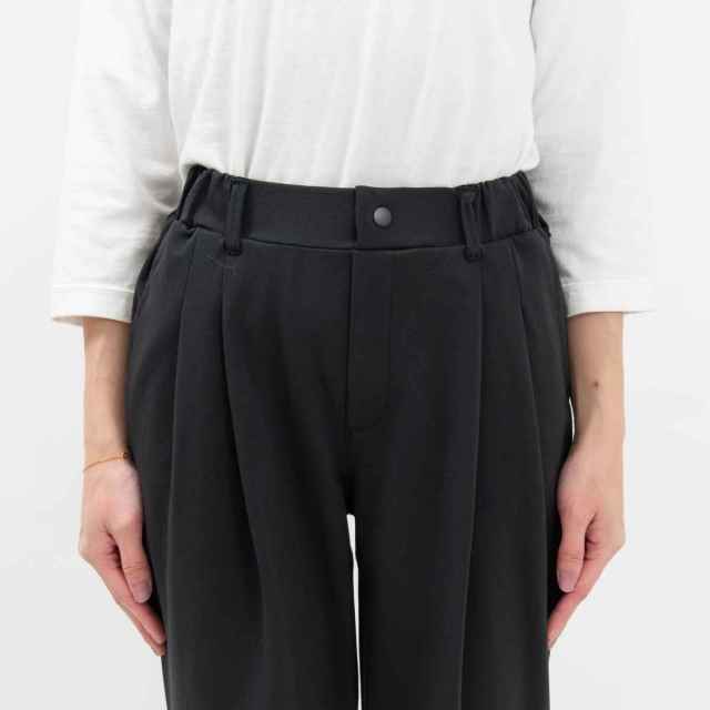 8114171　Westwood outfitters きれいめポンチのタックテーパードパンツ