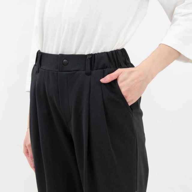8114171　Westwood outfitters きれいめポンチのタックテーパードパンツ