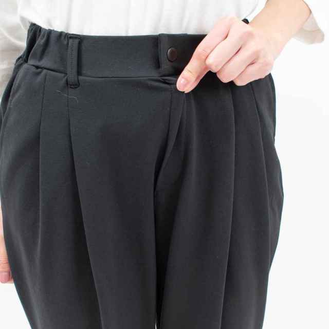 8114171　Westwood outfitters きれいめポンチのタックテーパードパンツ
