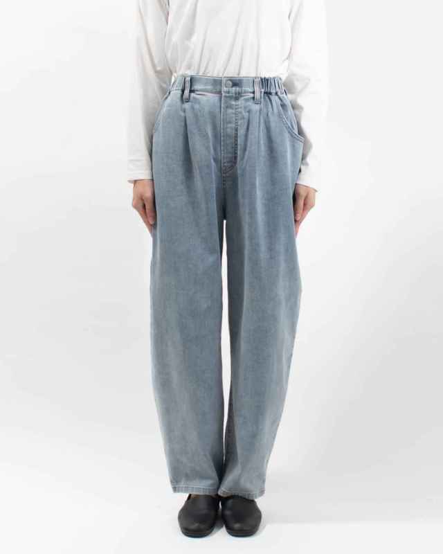 8115048 WWO 甘織デニムのバルーンパンツ 8115048