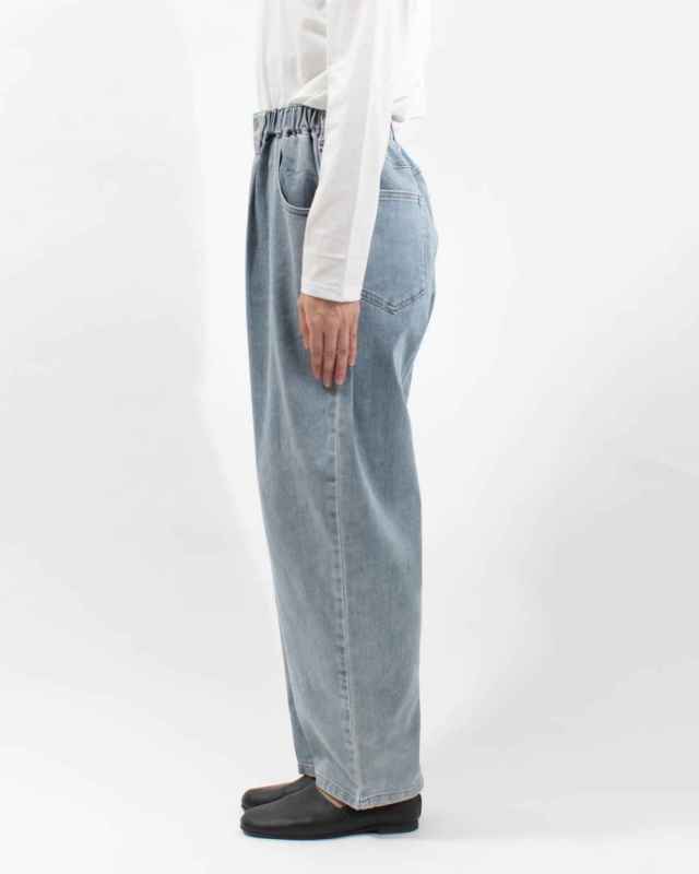 8115048 WWO 甘織デニムのバルーンパンツ 8115048