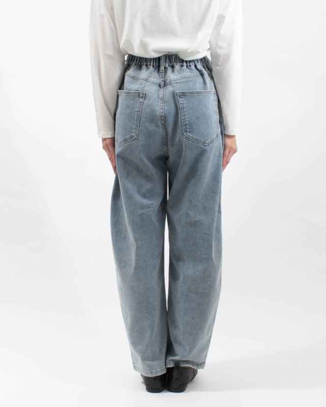 8115048 WWO 甘織デニムのバルーンパンツ 8115048