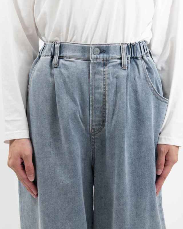 8115048 WWO 甘織デニムのバルーンパンツ 8115048