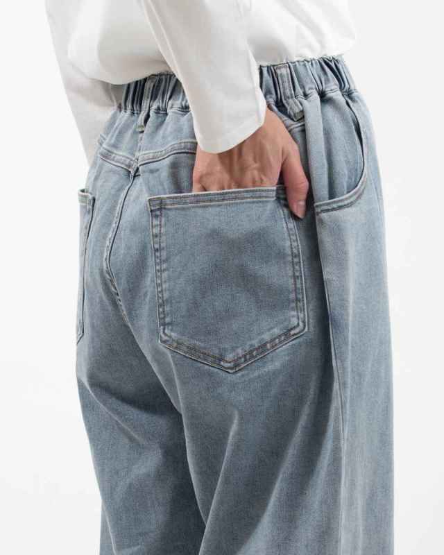 WWO 甘織デニムのバルーンパンツ 8115048｜ナチュラルファッション