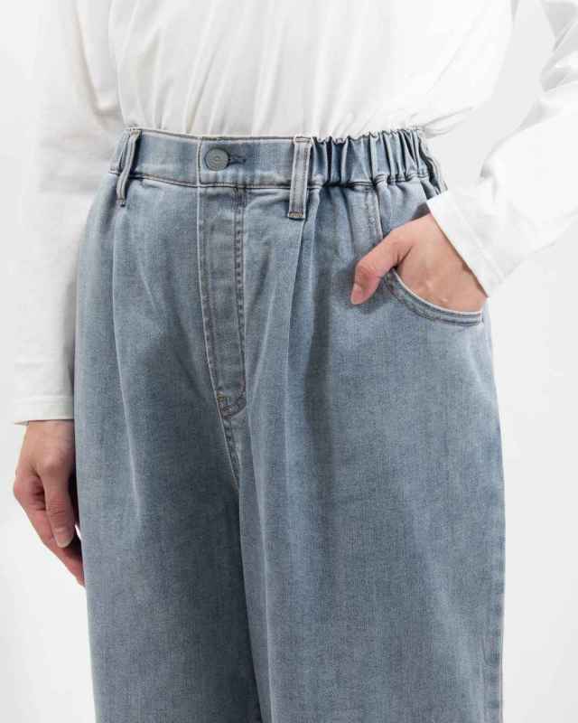 8115048 WWO 甘織デニムのバルーンパンツ 8115048