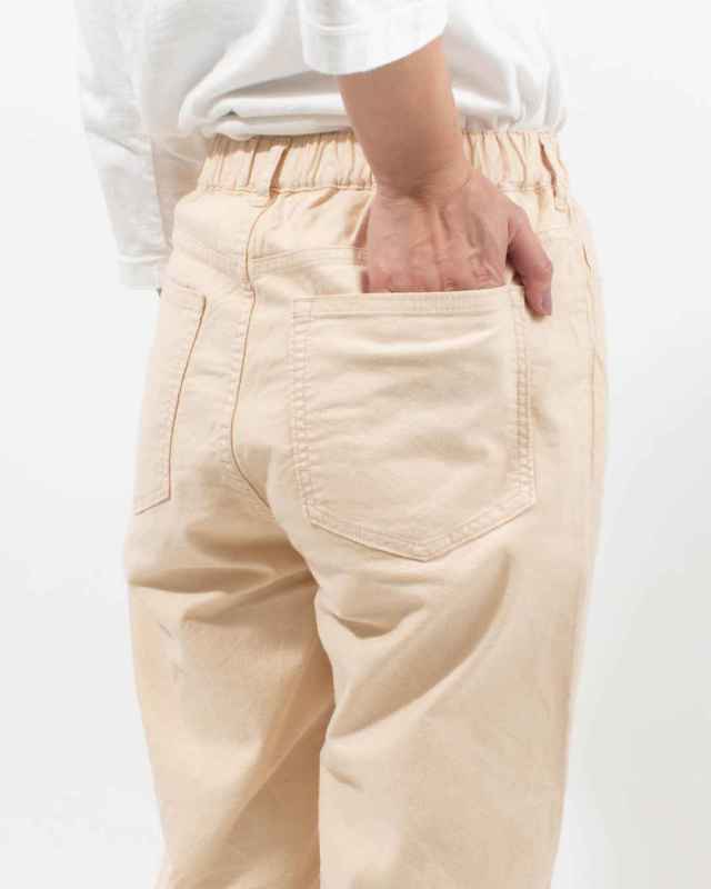 8115173 WWO ピーチライクコットンのタックパンツ