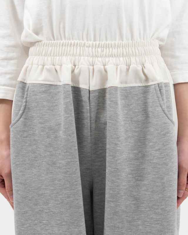 980-25007 Vingtrois 異素材切り替えパンツ