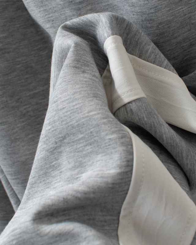 980-25007 Vingtrois 異素材切り替えパンツ