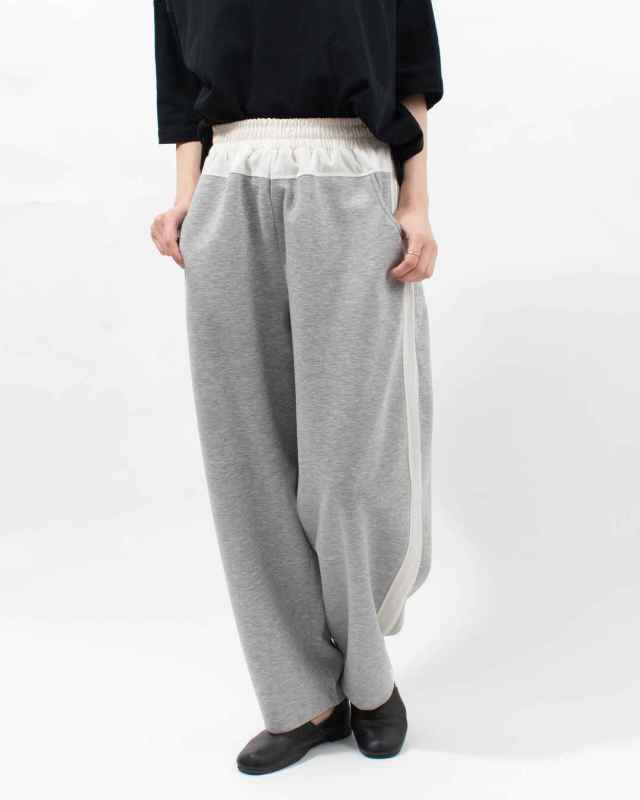 980-25007 Vingtrois 異素材切り替えパンツ