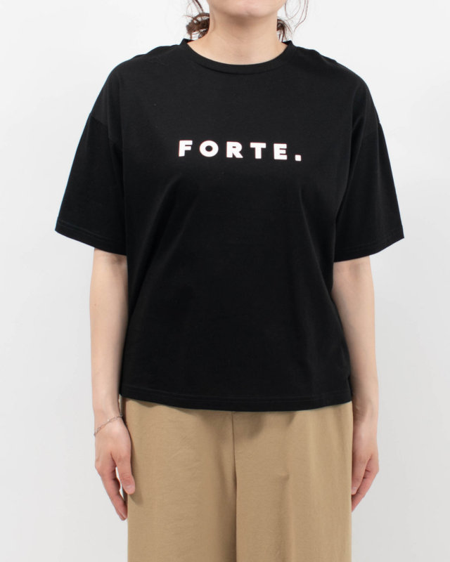980-25103  vingtrois ドライタッチコットン フォントT[FORTE.]