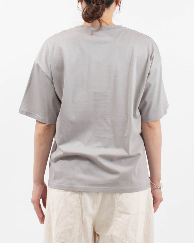980-25173 vingtrois ドライタッチコットン スタンダード 無地Tシャツ