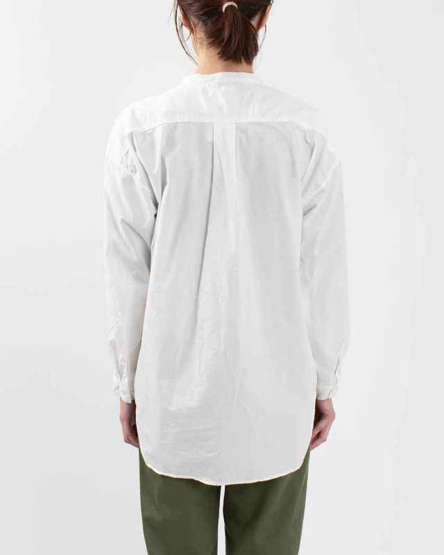 FIRST ファースト バンドカラーオーバーシャツ ASH-004 レディース ナチュラル ファッション コーデ 服 30代 40代 50代ファッション カジュアル シンプル FIRST ファースト バンドカラーオーバーシャツ ASH-004