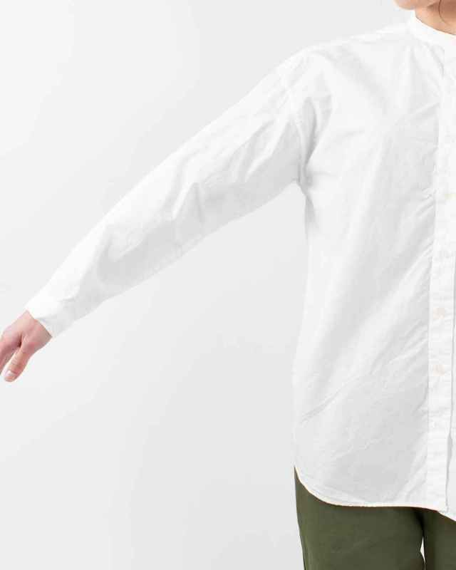 FIRST ファースト バンドカラーオーバーシャツ ASH-004 レディース ナチュラル ファッション コーデ 服 30代 40代 50代ファッション カジュアル シンプル FIRST ファースト バンドカラーオーバーシャツ ASH-004