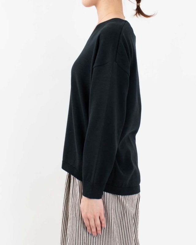 FIRST ファースト Vネックニット ASH-007 レディース ナチュラル ファッション コーデ 服 30代 40代 50代ファッション 大人 カジュアル シンプル ベーシック FIRST Vネックニット｜ナチュラルファッション・ナチュラル服の通販
