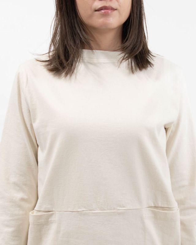 B-442008 BLUE LAKE MARKET アメリカンドライ天竺||ポケットTee