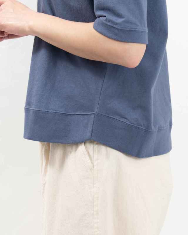 B-491002 BLUE LAKE MARKET アメリカンドライ天竺||ラグランプルオーバー