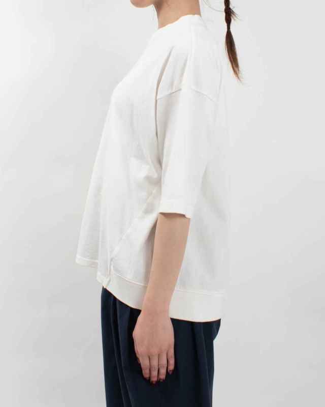 B-491003 BLUE LAKE MARKET アメリカンドライ天竺||バックスリットTee