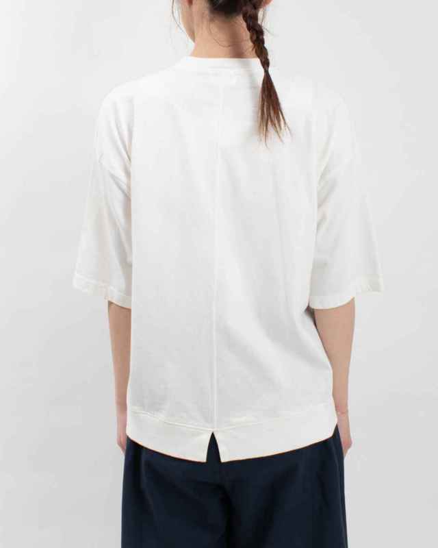 B-491003 BLUE LAKE MARKET アメリカンドライ天竺||バックスリットTee