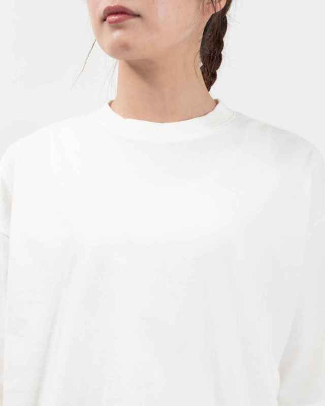 B-491003 BLUE LAKE MARKET アメリカンドライ天竺||バックスリットTee