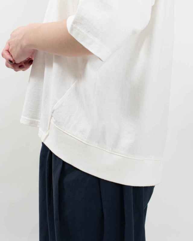 B-491003 BLUE LAKE MARKET アメリカンドライ天竺||バックスリットTee