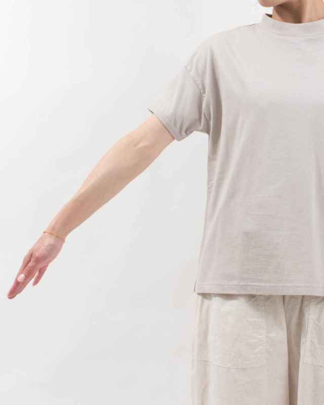 B-501008  BLUE LAKE MARKET アメリカンドライ天竺|||サイドミニスリットプルオーバー