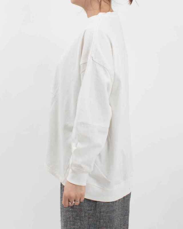 B-502003  BLUE LAKE MARKET アメリカンドライ天竺||ダーツスリーブプルオーバー