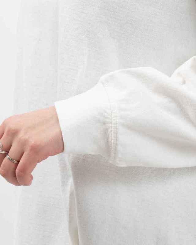 B-502003  BLUE LAKE MARKET アメリカンドライ天竺||ダーツスリーブプルオーバー