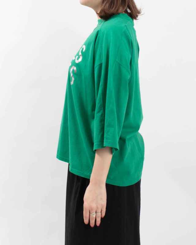 BLUE LAKE MARKET ブルーレイクマーケット 26/1BDTOP度詰天竺パネルスリーブプリントTee［ANIMALS SPIRITS］キレカジ ロゴT 30代 40代 50代おしゃれ カジュアル BLUE LAKE MARKET SALE セール 40%OFF ブルーレイクマーケット