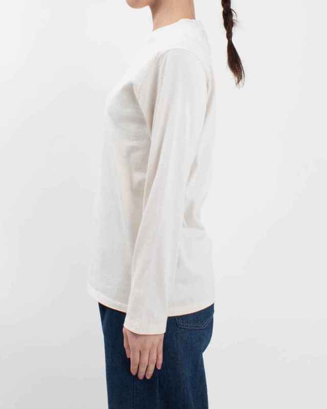 B-502019  BLUE LAKE MARKET アメリカンドライ天竺||刺繍ヨークプルオーバー